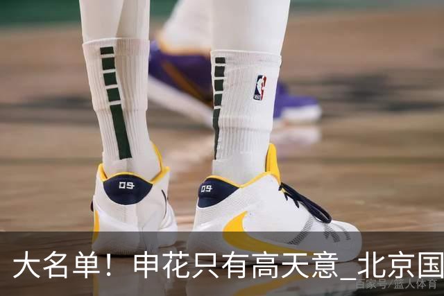 大名单！申花只有高天意 北京国安也是只有归化塞尔吉尼奥入选